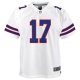 Youth Buffalo Bills Josh Allen Nike White Game Jersey